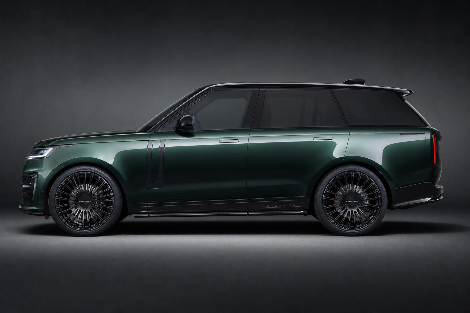 Range Rover Overfinch in British Racing Green at Abbey Car Care
